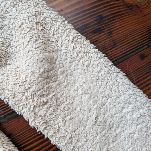 Patagonia Women’s Los Gatos Fleece Jacket – Cream / Taupe Trim (Size S) - Picture 5 of 6